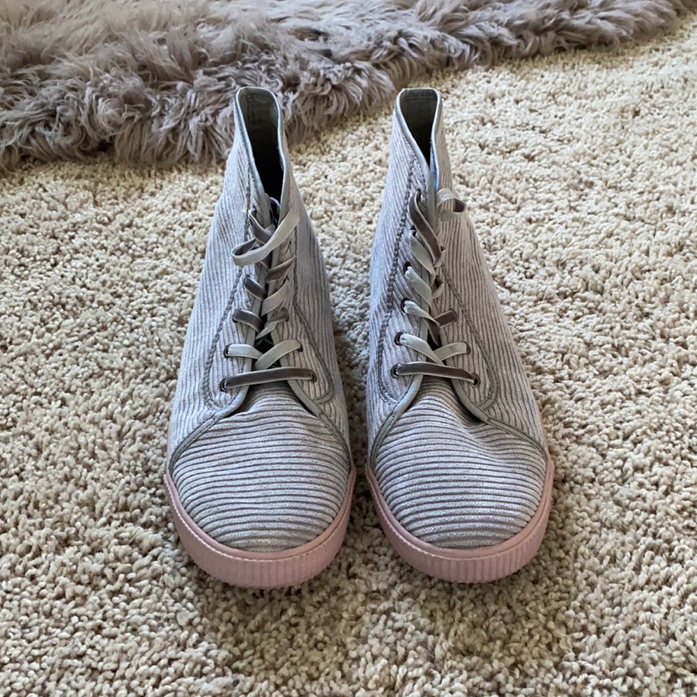 Hi top sneakers